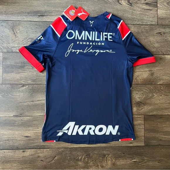 Puma Men's Chivas Authentic Third Jersey Kit 22/23 Player's Version Size Medium - Picture 9 of 9